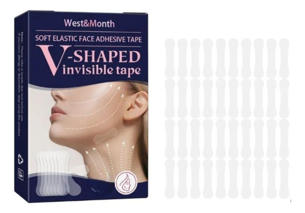 SET 8 PACK PARCHES ESTIRAMIENTO FACIAL INVISIBLE LAU-4