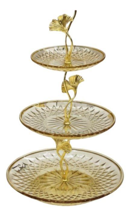 Centro Mesa Decorativo Escultural Funcional 3 Niveles Jhn-0