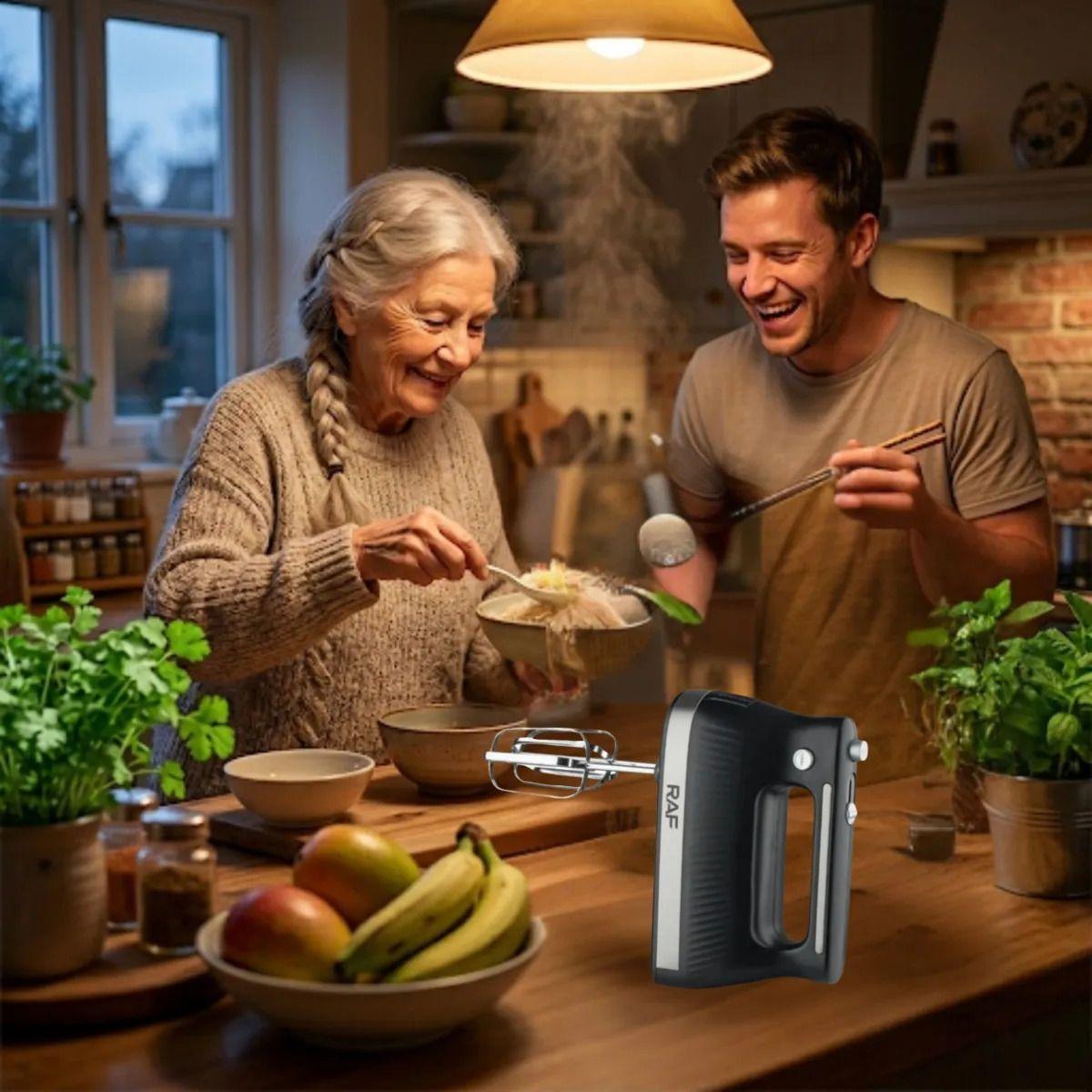 Batidora Mano Profesional Cocina Repostería Masas ALJ-7