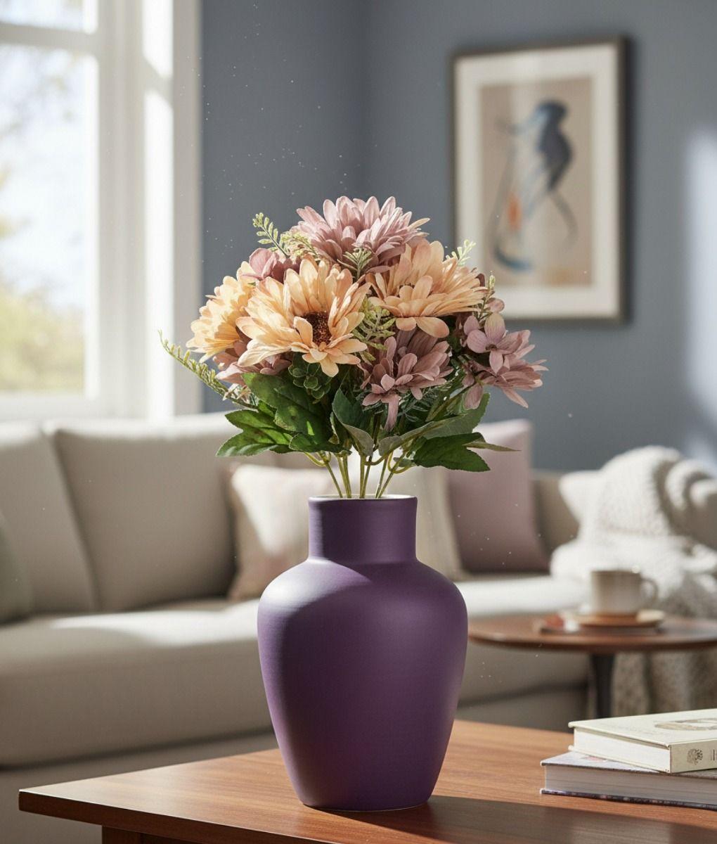 Set 2 Ramo Flores Artificiales Margaritas Girasoles Jhn-9