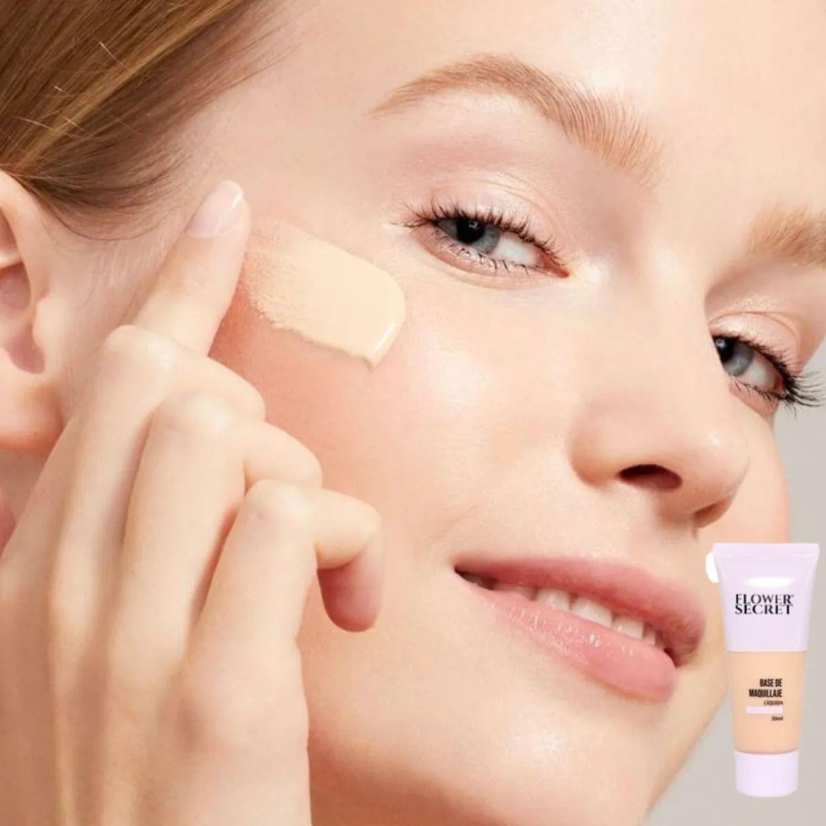 PACK 4 BASES DE MAQUILLAJE LIQUIDA COBERTURA LIGERA 30ML LAU-4