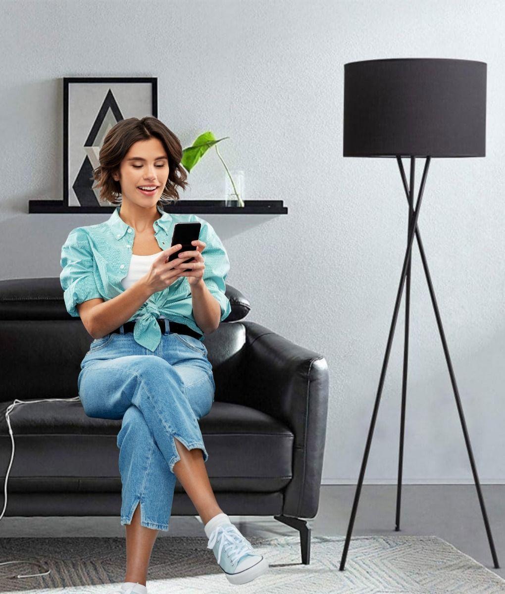 Lámpara Decorativa Moderna Pie Nórdico Trípode Hogar Jhn-2