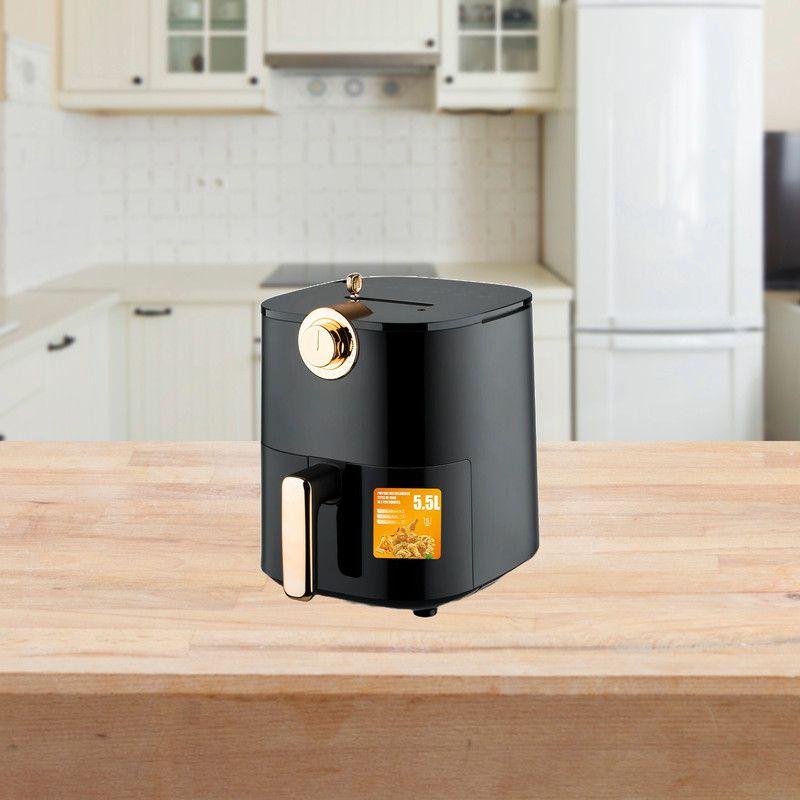 Freidora Aire 5,5L Coccion Contro Manual Antiadherente Lau-6