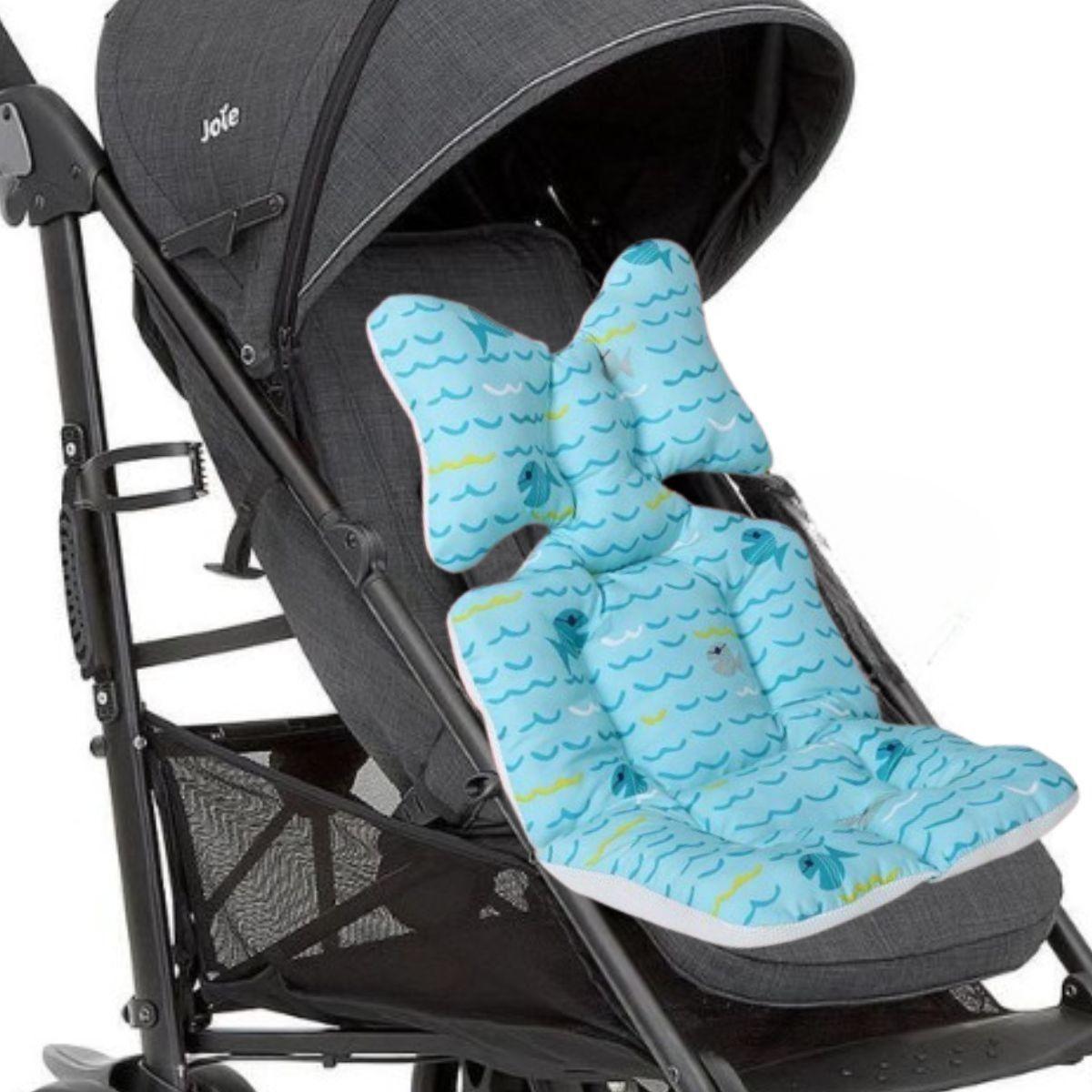 COJIN ACOLCHADO PARA CARRITO SUAVE ERGONOMICO BEBE LAU-1