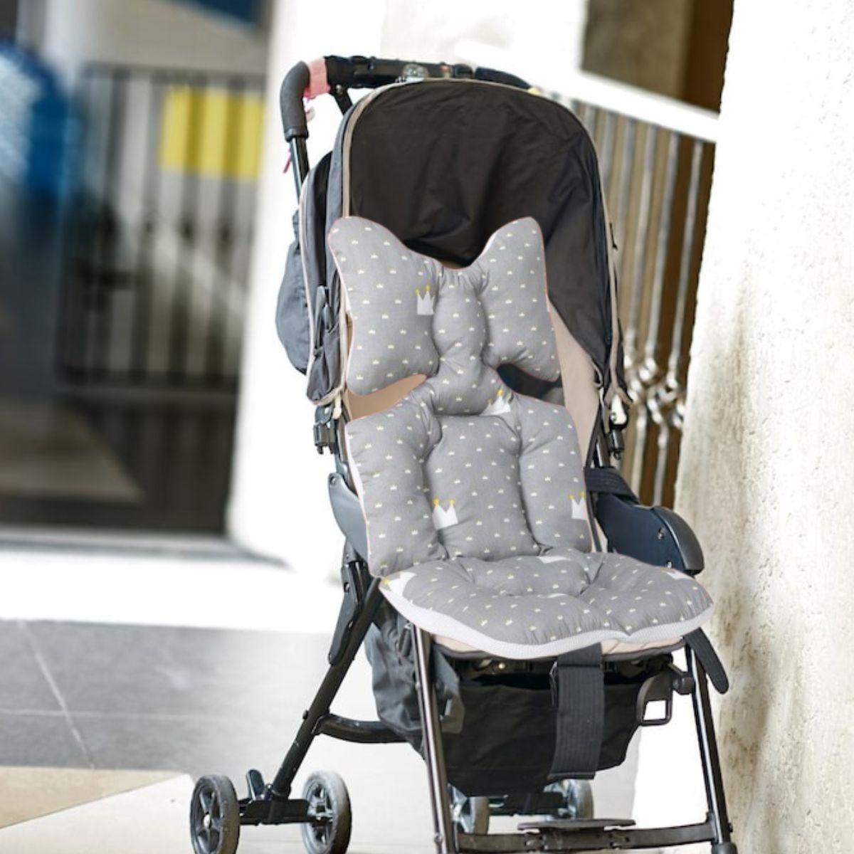 COJIN ACOLCHADO PARA CARRITO SUAVE ERGONOMICO BEBE LAU-6