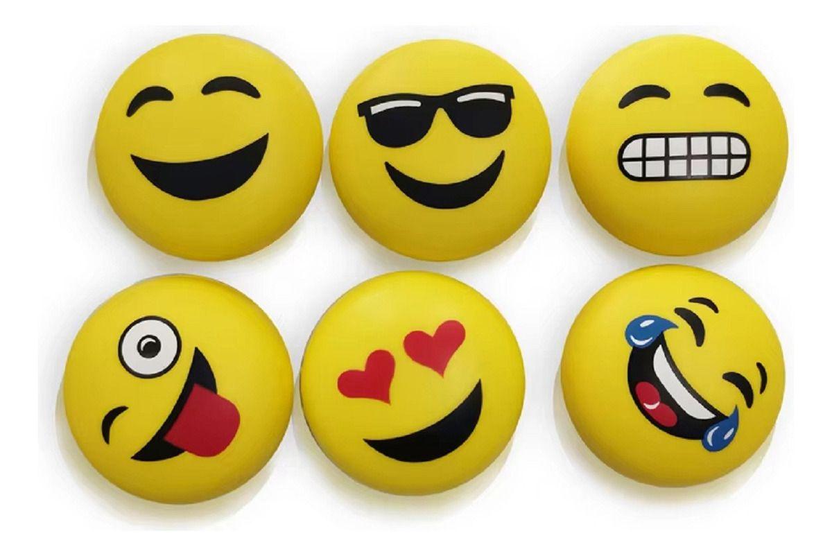 Set 12 Pelotas Antiestres Variados Espuma Amarillos Lau-0
