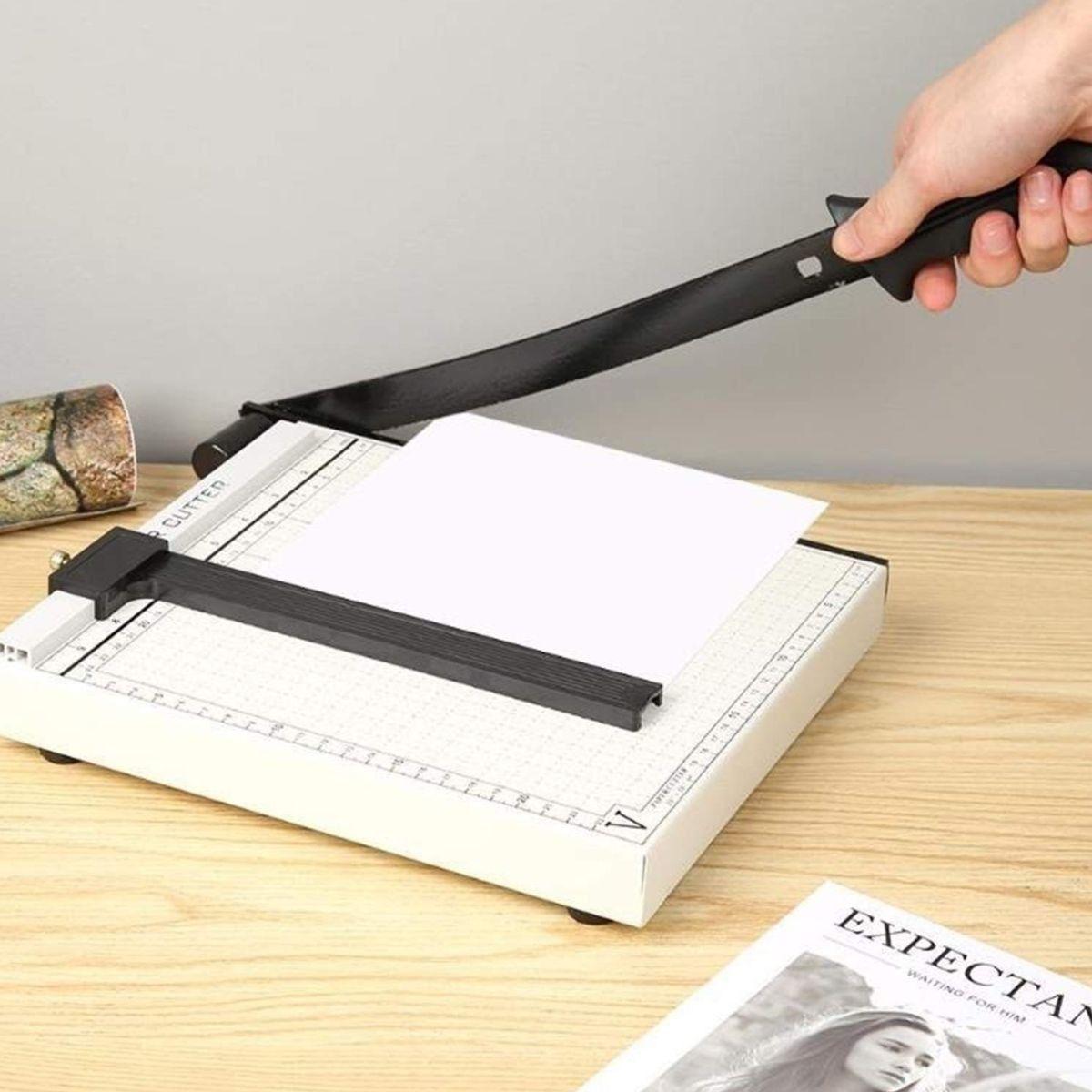 GUILLOTINA DE PAPEL A4 CORTADOR OFICINA ESCOLAR LAU-5