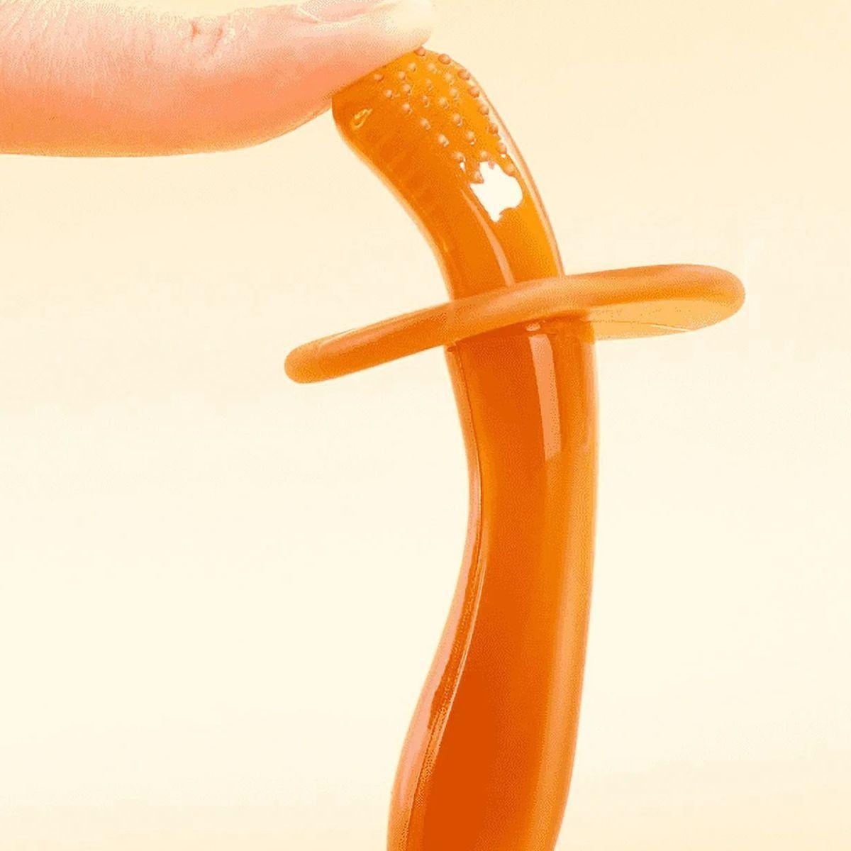 SET 8 CEPILLOS DE DIENTES SILICONA ENTRENAMIENTO BEBE LAU-6