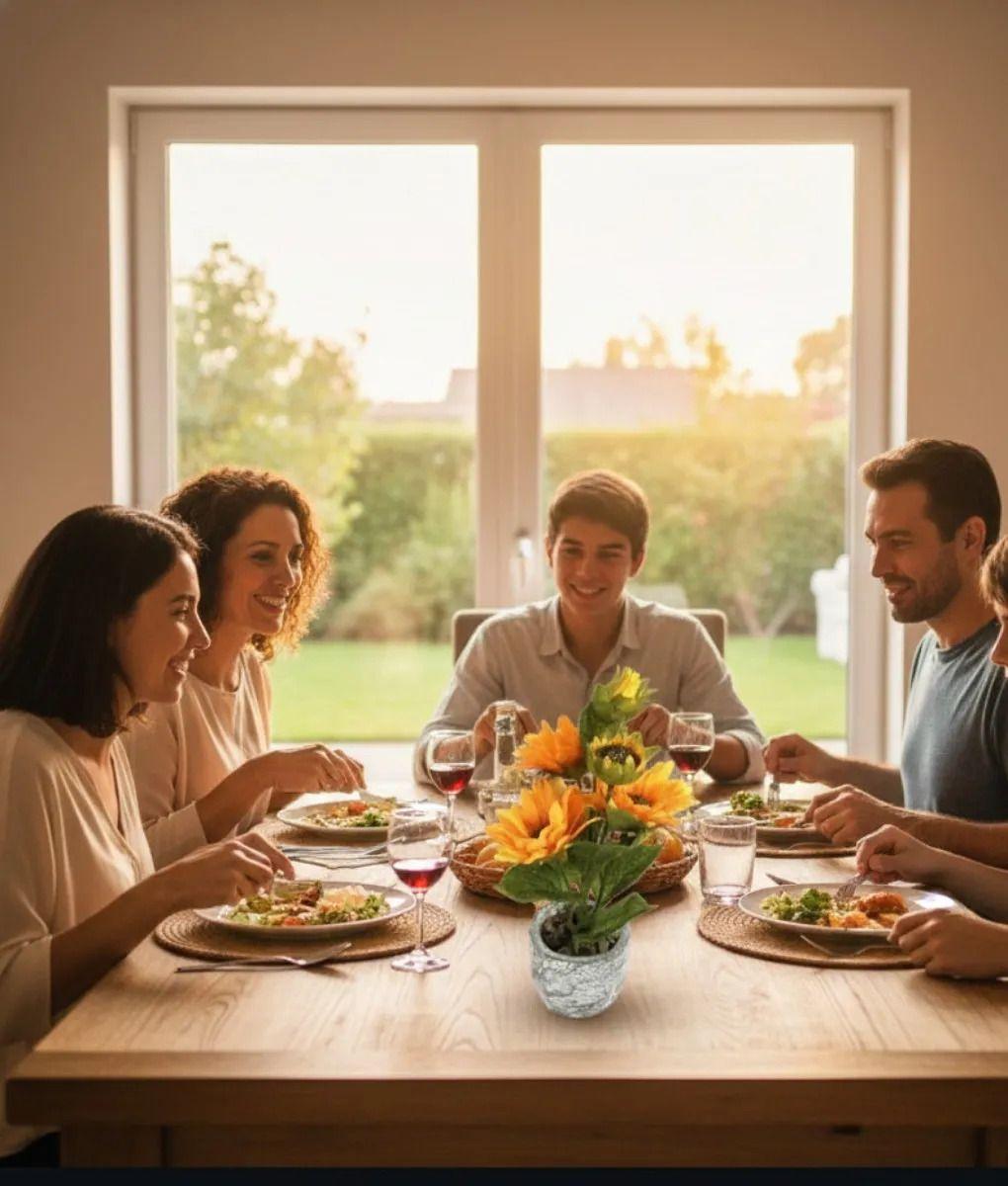 Planta Artificial Decorativa Diseño Girasol Adorno Jhn-5