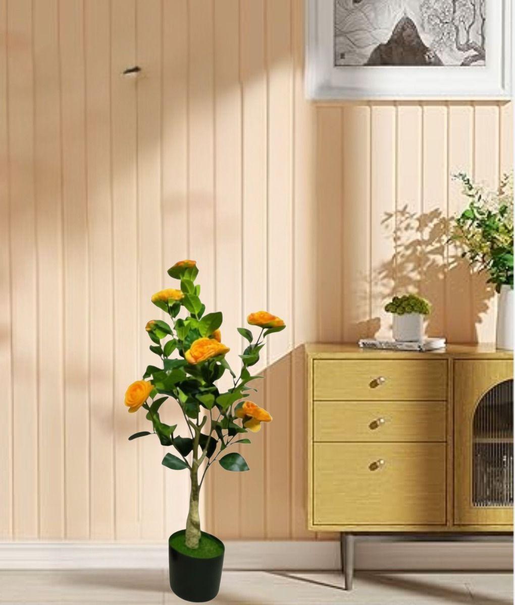 Planta Artificial Decorativa Diseño Floral Ramificado Jhn-8