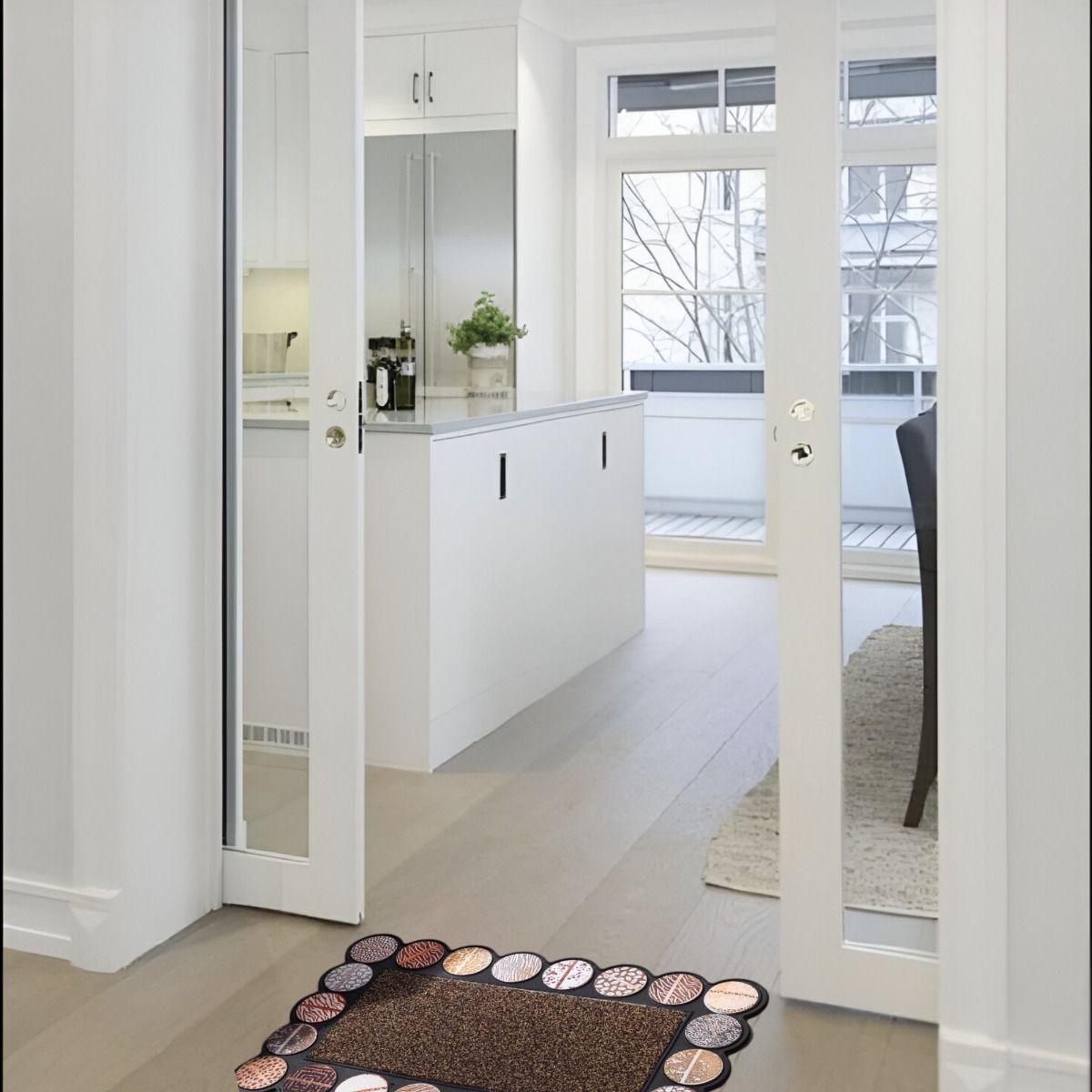 Alfombra Decorativa Goma 3D Interior Exterior Jhn-5