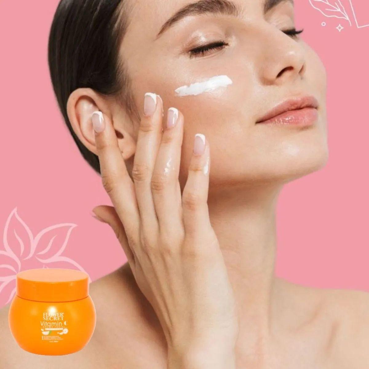 SET 2 CREMAS FACIALES VITAMINA C HIDRATAR UNIFICAR LAU-4