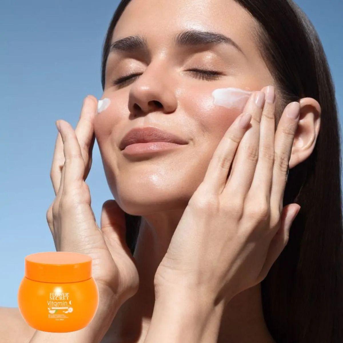 SET 2 CREMAS FACIALES VITAMINA C HIDRATAR UNIFICAR LAU-5