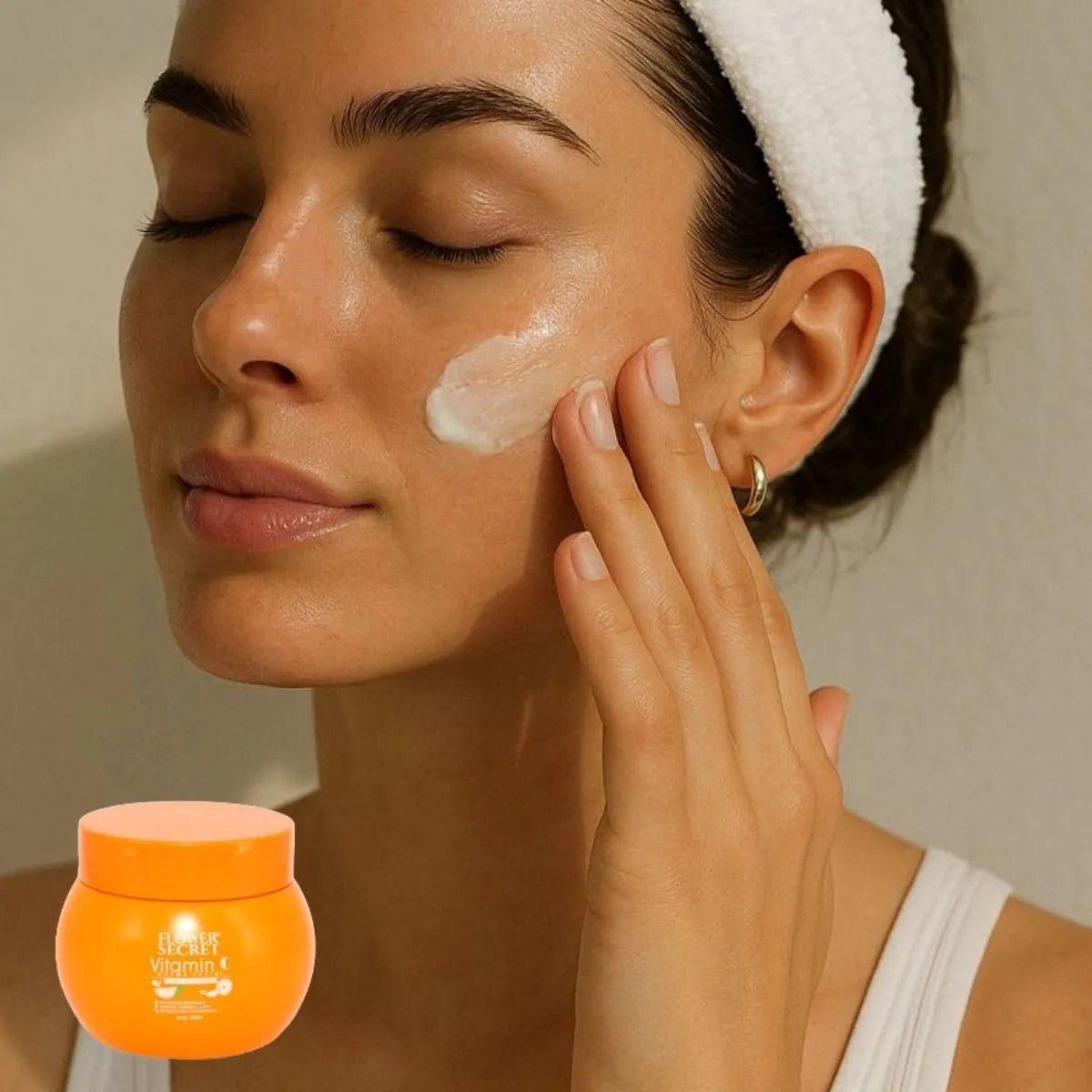 SET 2 CREMAS FACIALES VITAMINA C HIDRATAR UNIFICAR LAU-7