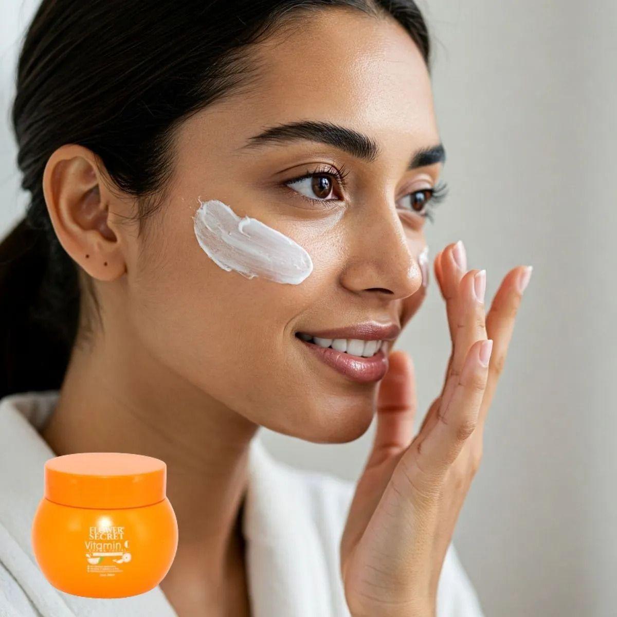 SET 2 CREMAS FACIALES VITAMINA C HIDRATAR UNIFICAR LAU-8