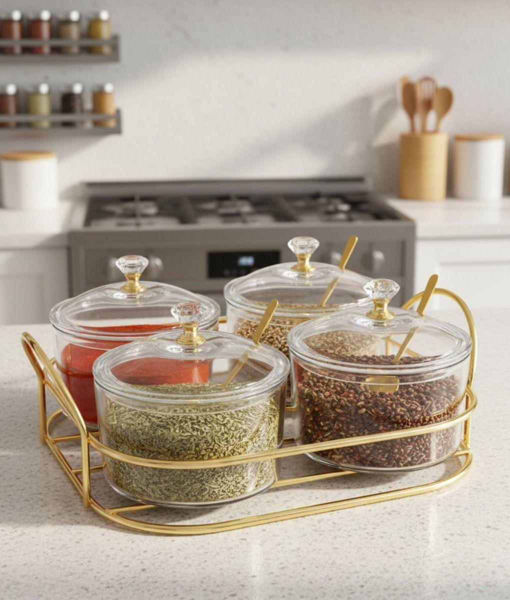 Juego Frasco Decorativo Multifuncional Adorno Moderno Jhn-9