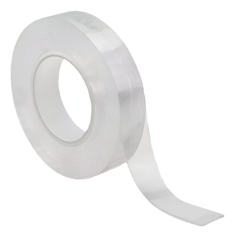 Set 4 Cinta Doble Cara Adhesiva Multiusos Gel 18mm Jhn-1