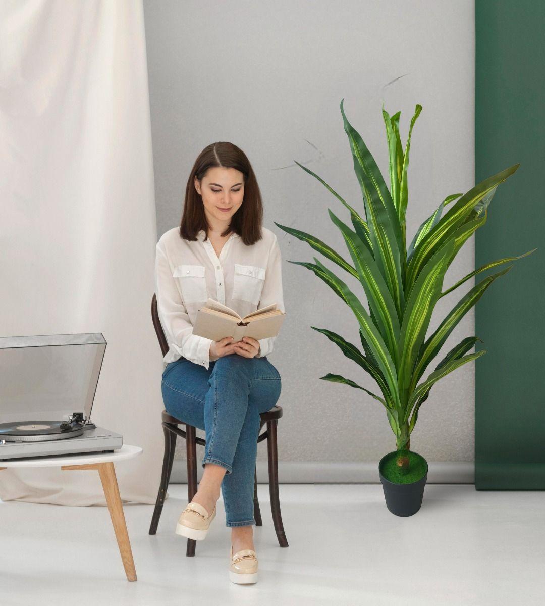 Planta Decorativa Artificial Realista Textura Suave Jhn-2