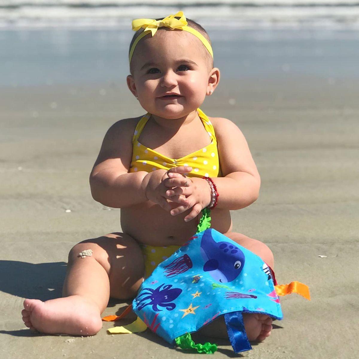 TUTO DE APEGO SENSORIAL MANTA FELPA SUAVE PARA BEBE LAU-8