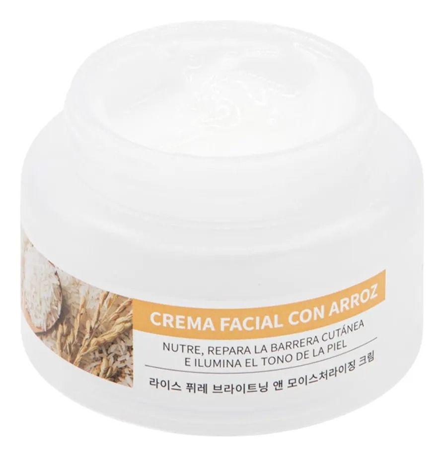CREMA FACIAL NUTRITIVA EXTRACTO DE ARROZ HIDRATA REPARA LAU-3