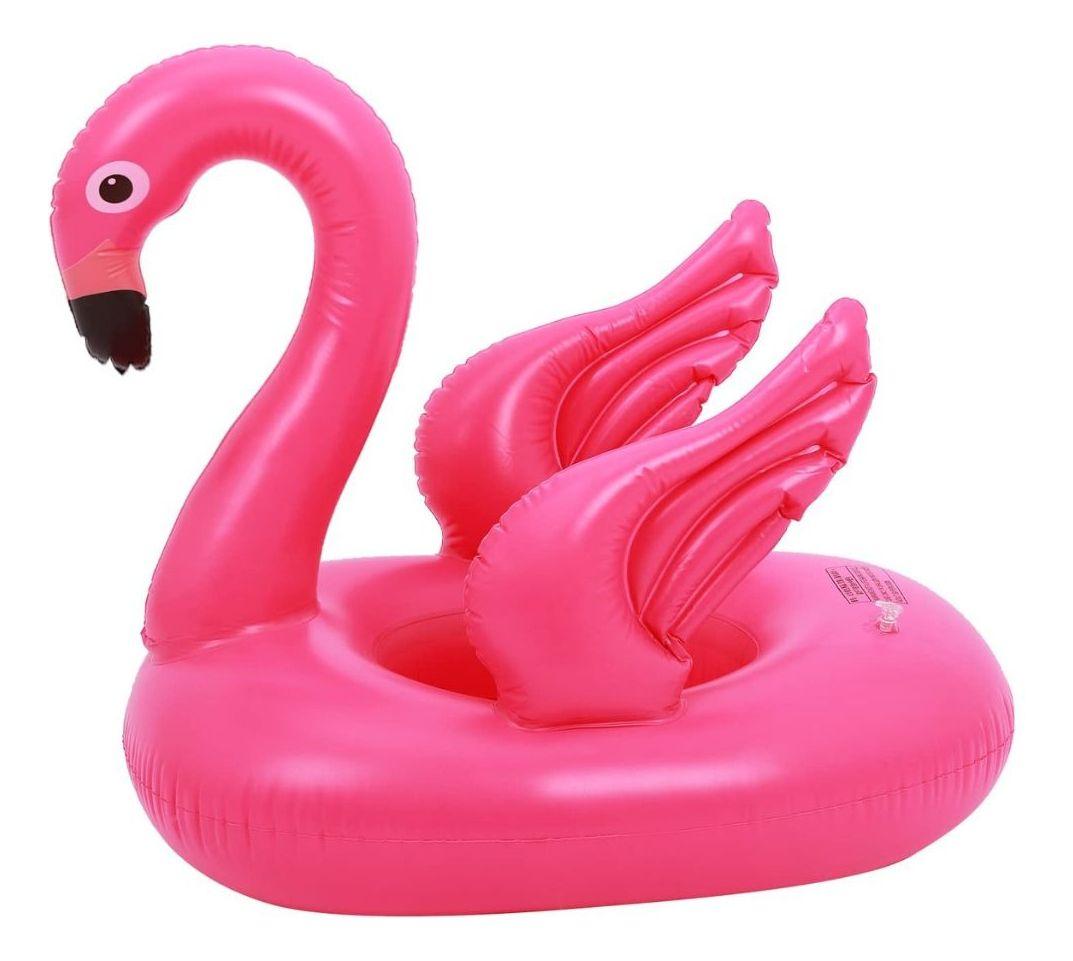 SET 3 FLOTADOR INFLABLE FLAMENCO PARA NIÑA PISCINA PLAYA LAU-7