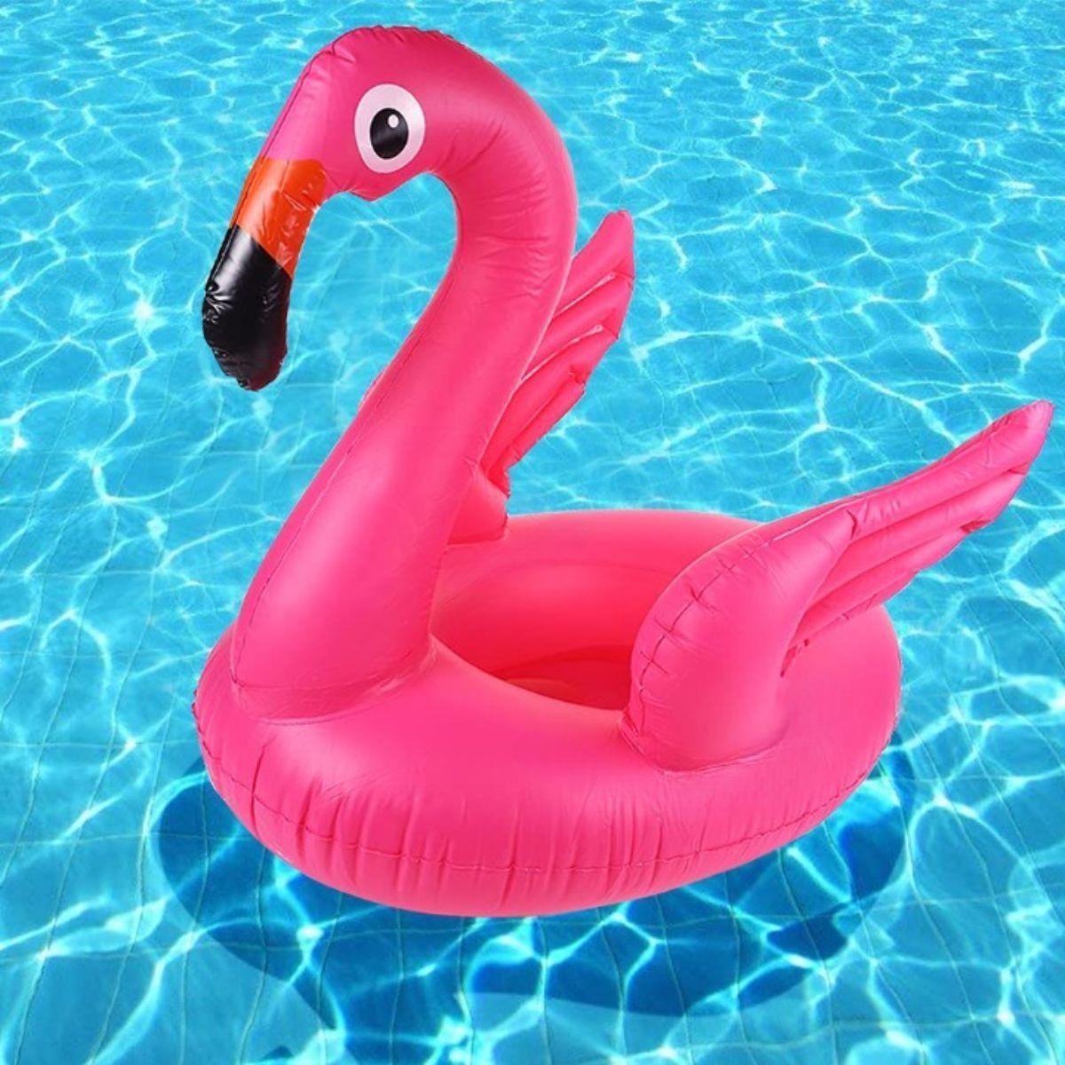 SET 3 FLOTADOR INFLABLE FLAMENCO PARA NIÑA PISCINA PLAYA LAU-9