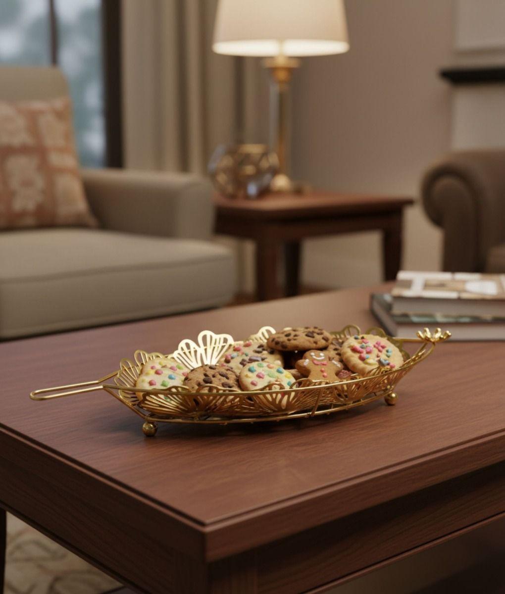 Bandeja Decorativa Estilizada Adorno Almacenamiento Jhn-8