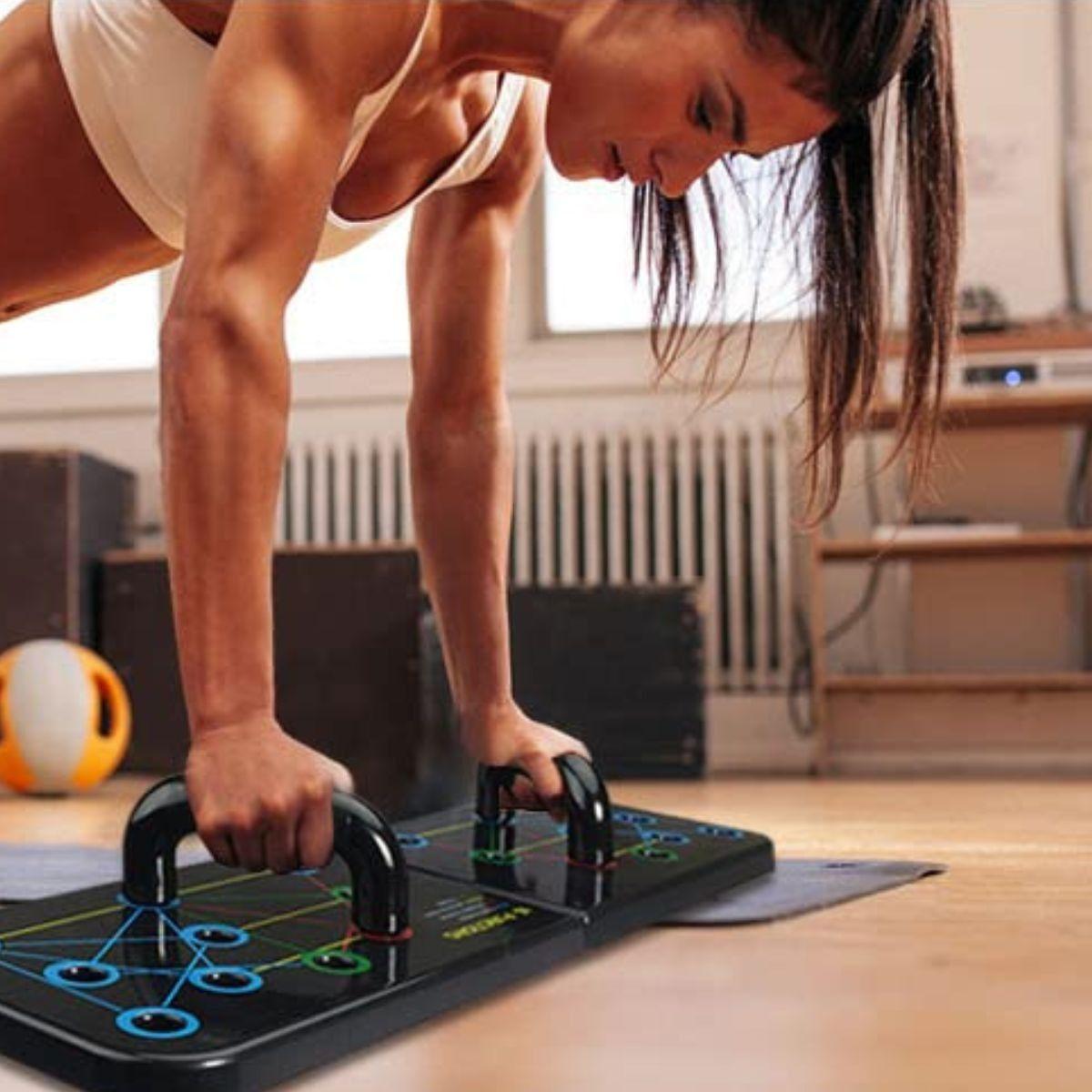 TABLERO PARA EXTENSIONES DE BRAZOS PUSH UP ENTRENA LAU -6