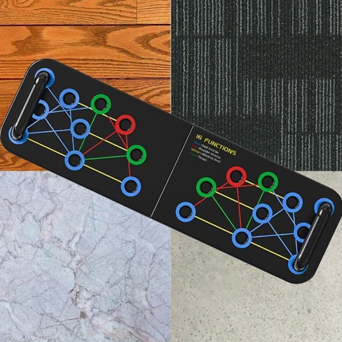 TABLERO PARA EXTENSIONES DE BRAZOS PUSH UP ENTRENA LAU -8