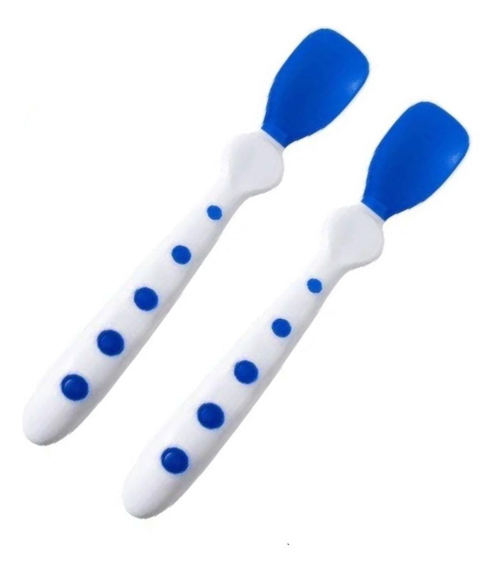 SET 6 CUCHARAS ENTRENAMIENTO SILICONA SUAVE BEBE LAU-0