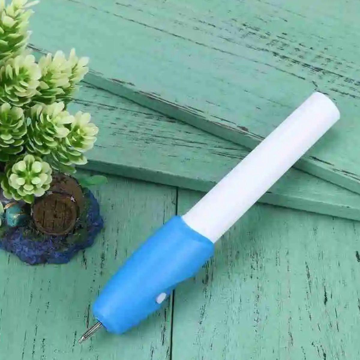 SET 4 LAPIZ GRABADOR PORTATIL PARA METAL VIDRIO PLASTICO LAU-9