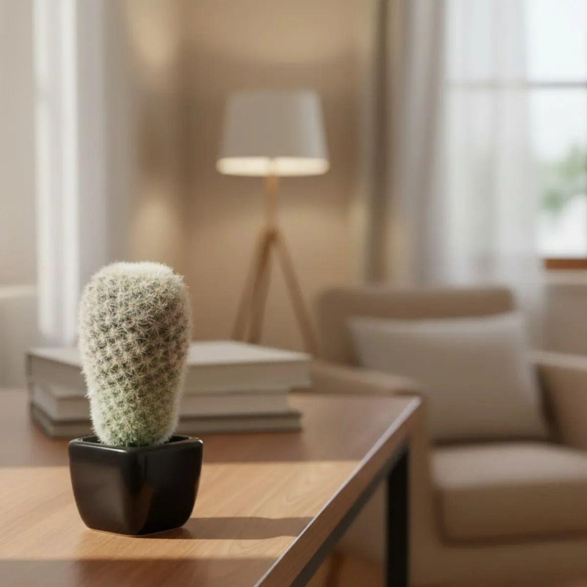 Planta Artificial Decorativa Cactus Ornamental Botánica Jhn-4