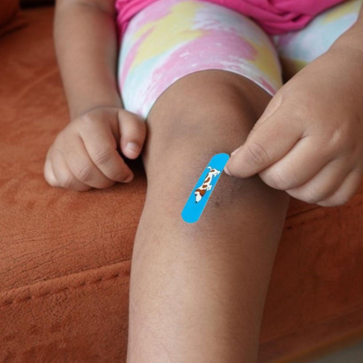 PACK 5 PARCHES CURITA INFANTIL DISEÑO ANIMALITOS HERIDAS LAU-2