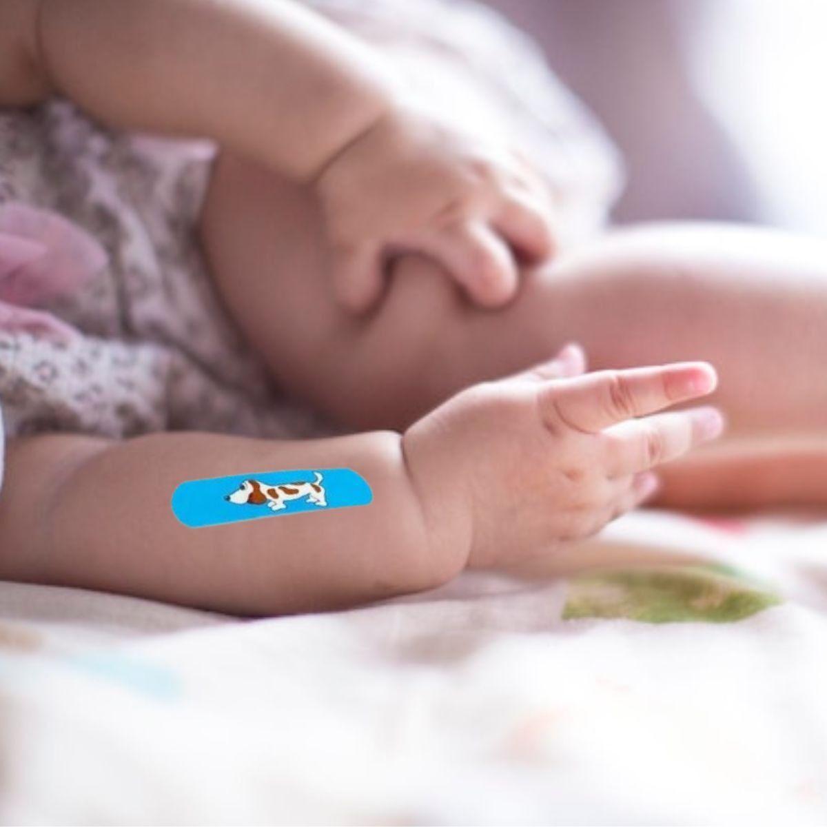 PACK 5 PARCHES CURITA INFANTIL DISEÑO ANIMALITOS HERIDAS LAU-6