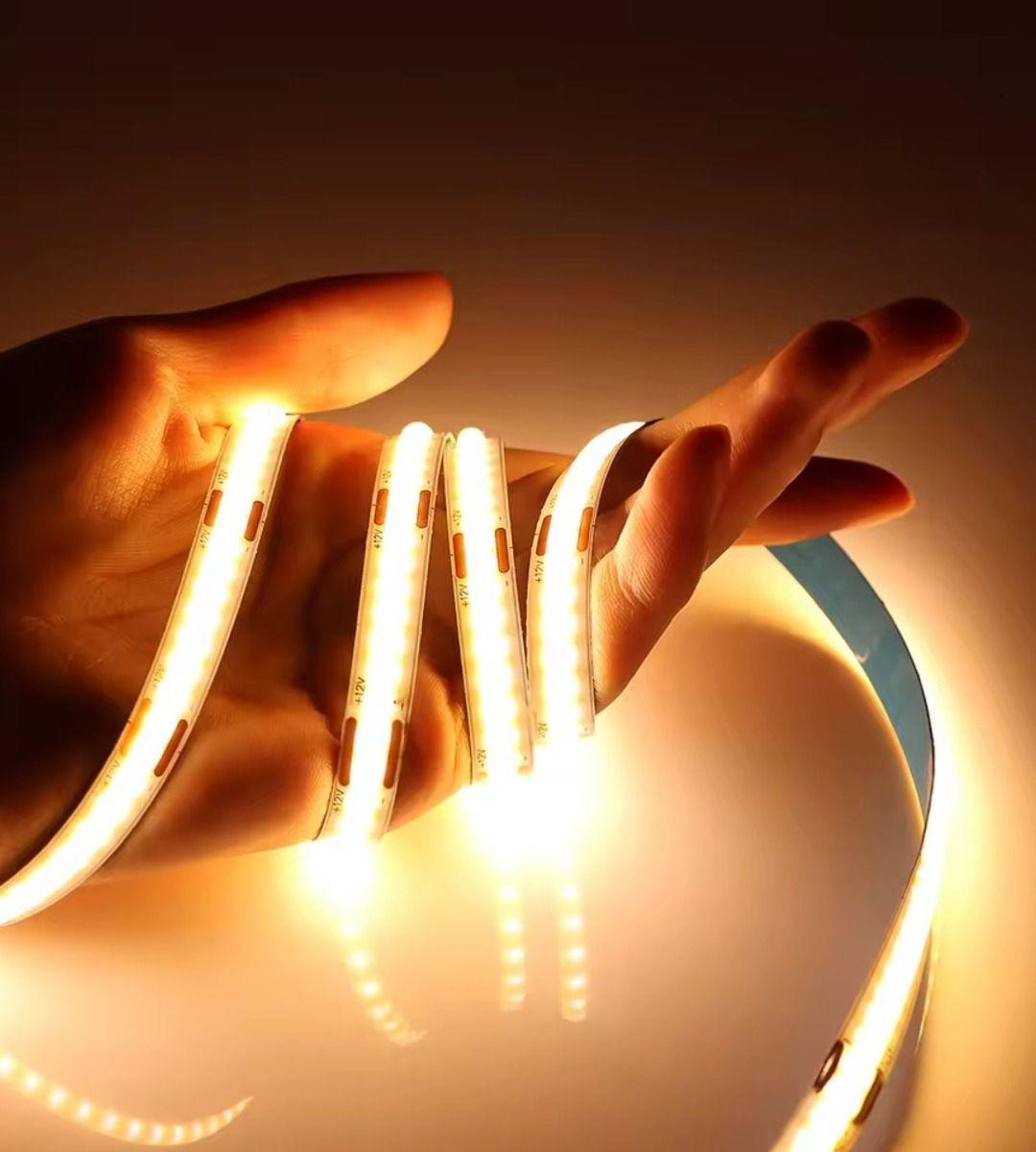 Cinta De Luces LED De Color Blanco Cálido Decorativa Jhn-2