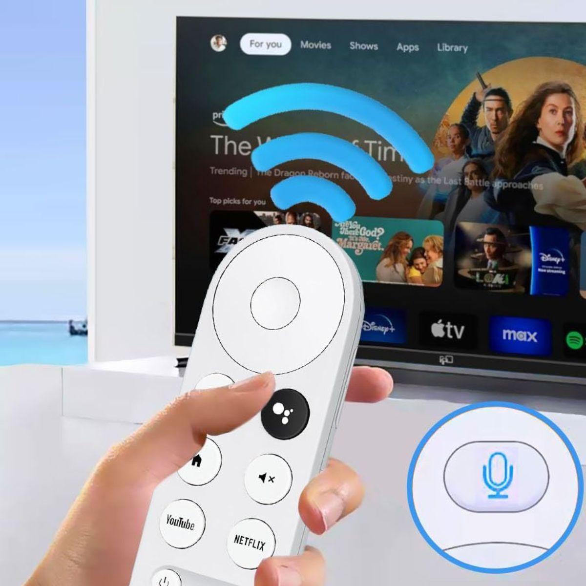 CONTROL REMOTO COMPATIBLE GOOGLE CHROMECAST LAU-3