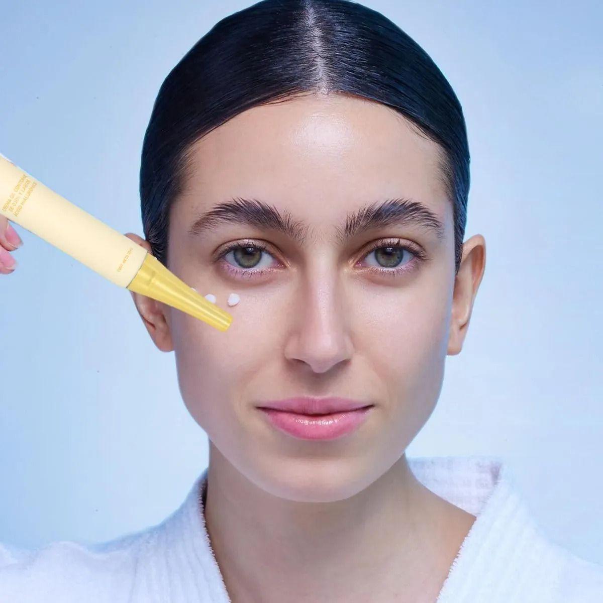SET 3 CREMA CONTORNO DE OJOS Y LABIOS AC HIALURONICO LAU-4