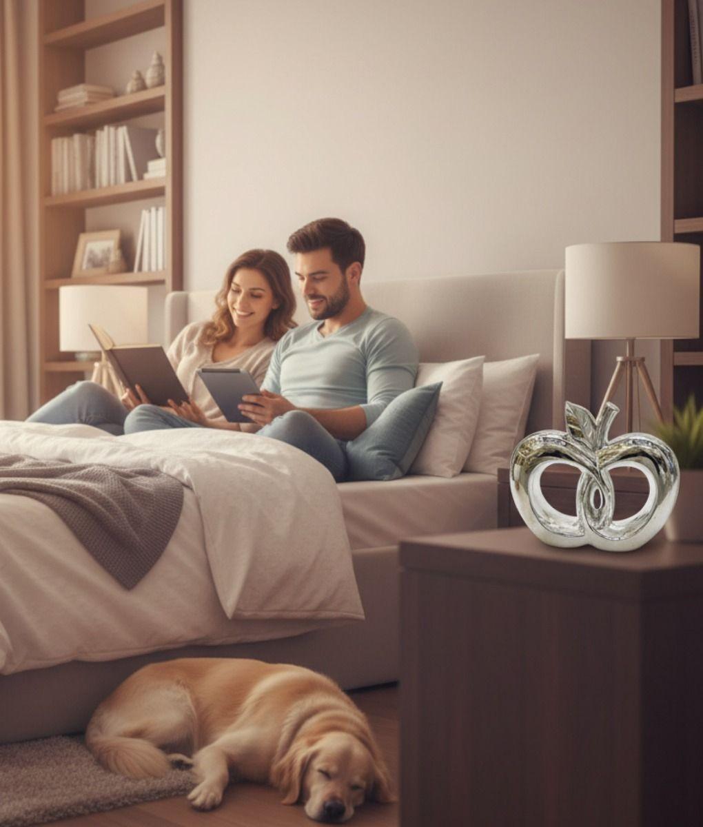 Figura Decorativa Frutas Entrelazadas Adorno Estatua Jhn-4