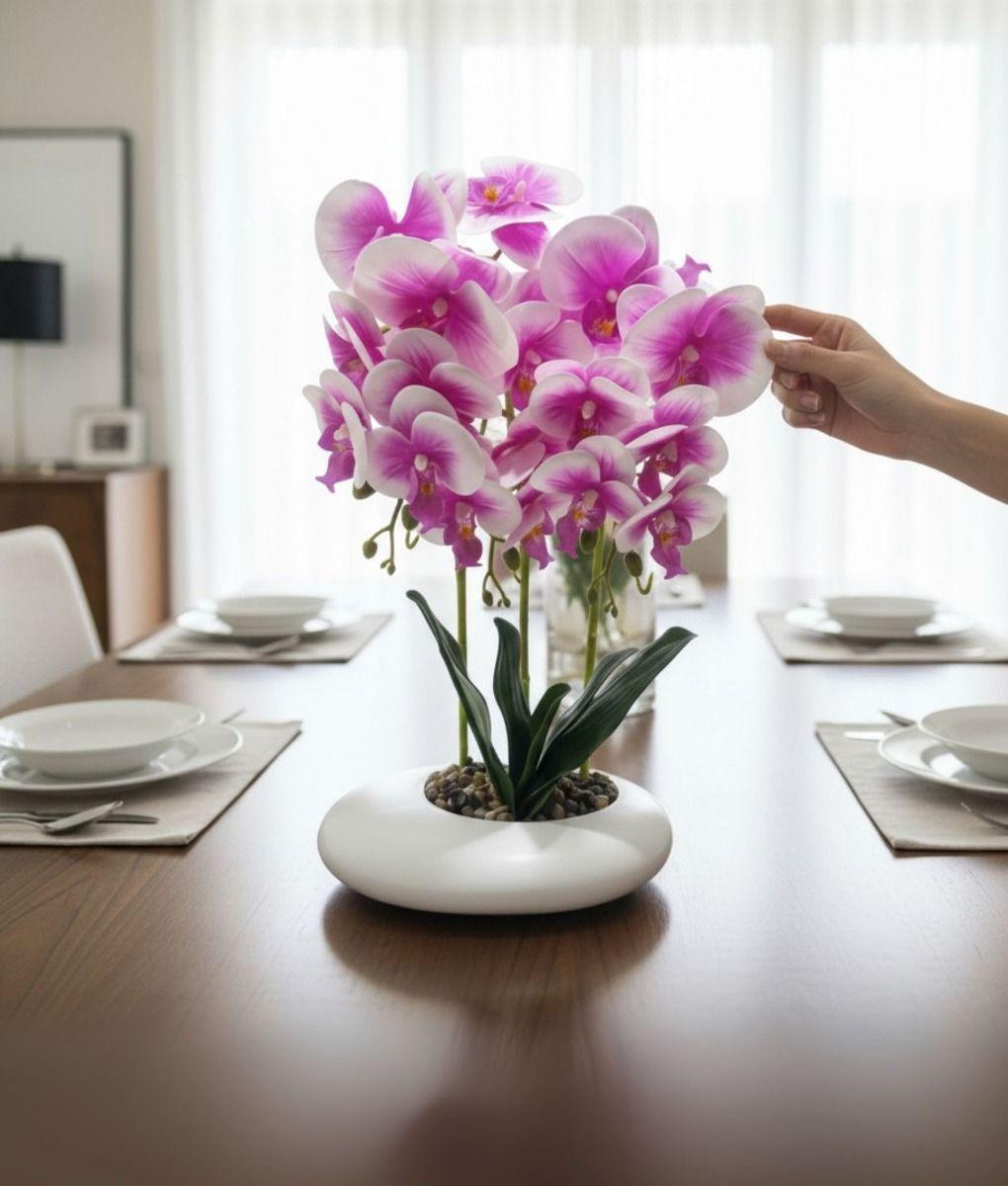 Planta Artificial Decorativa Adorno Floral Moderno Hogar Jhn-4