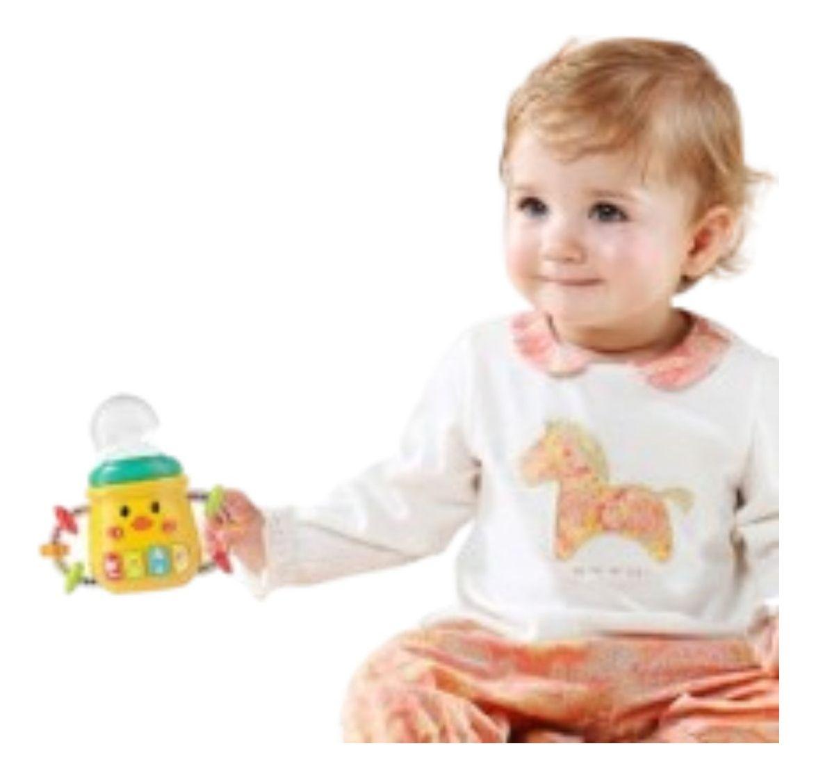 SET 2 BIBERON SONAJERO MUSICAL INTERACTIVO PARA BEBE LAU-5