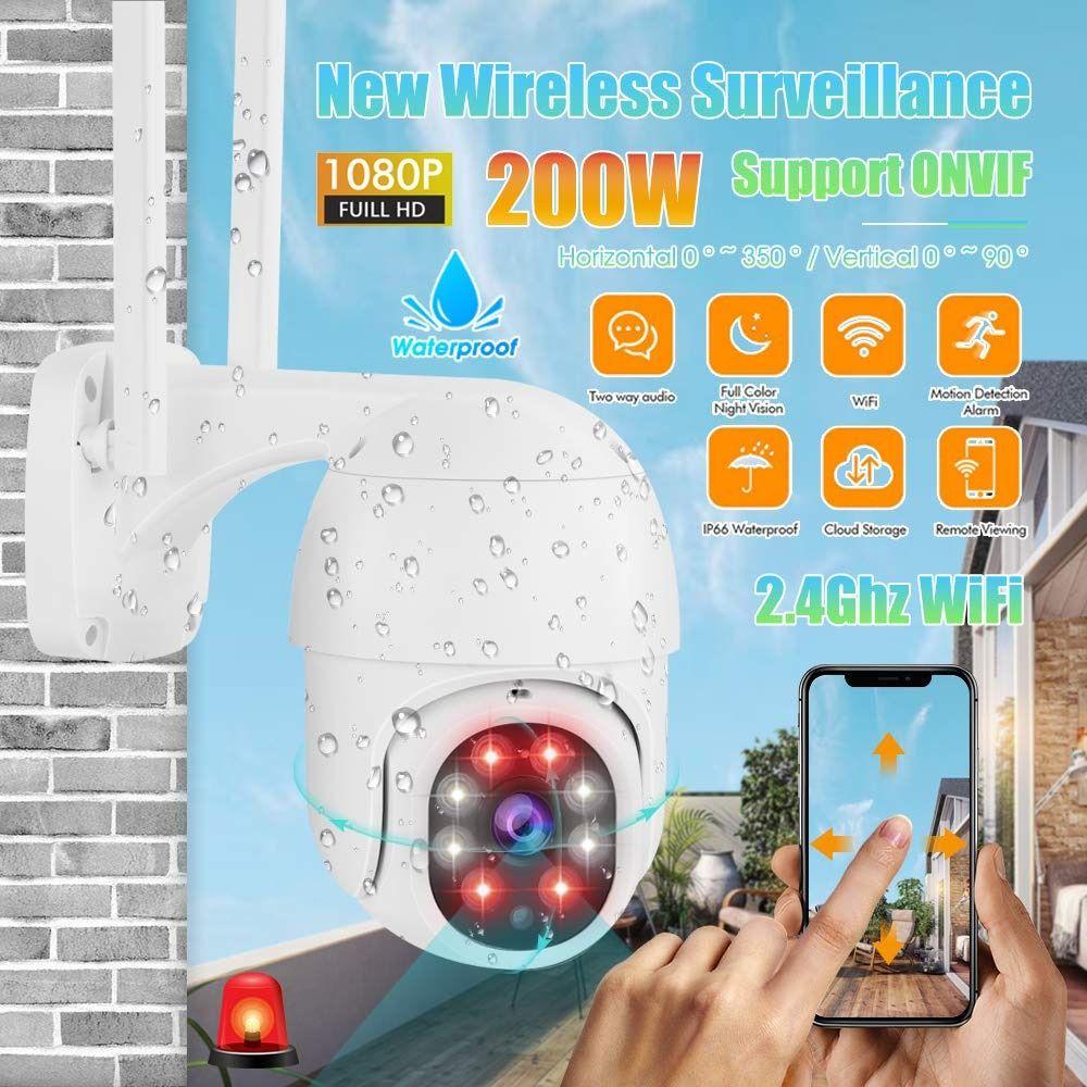 Camara Seguridad HD Inalambrica Audio Oficina Hogar Lau-4