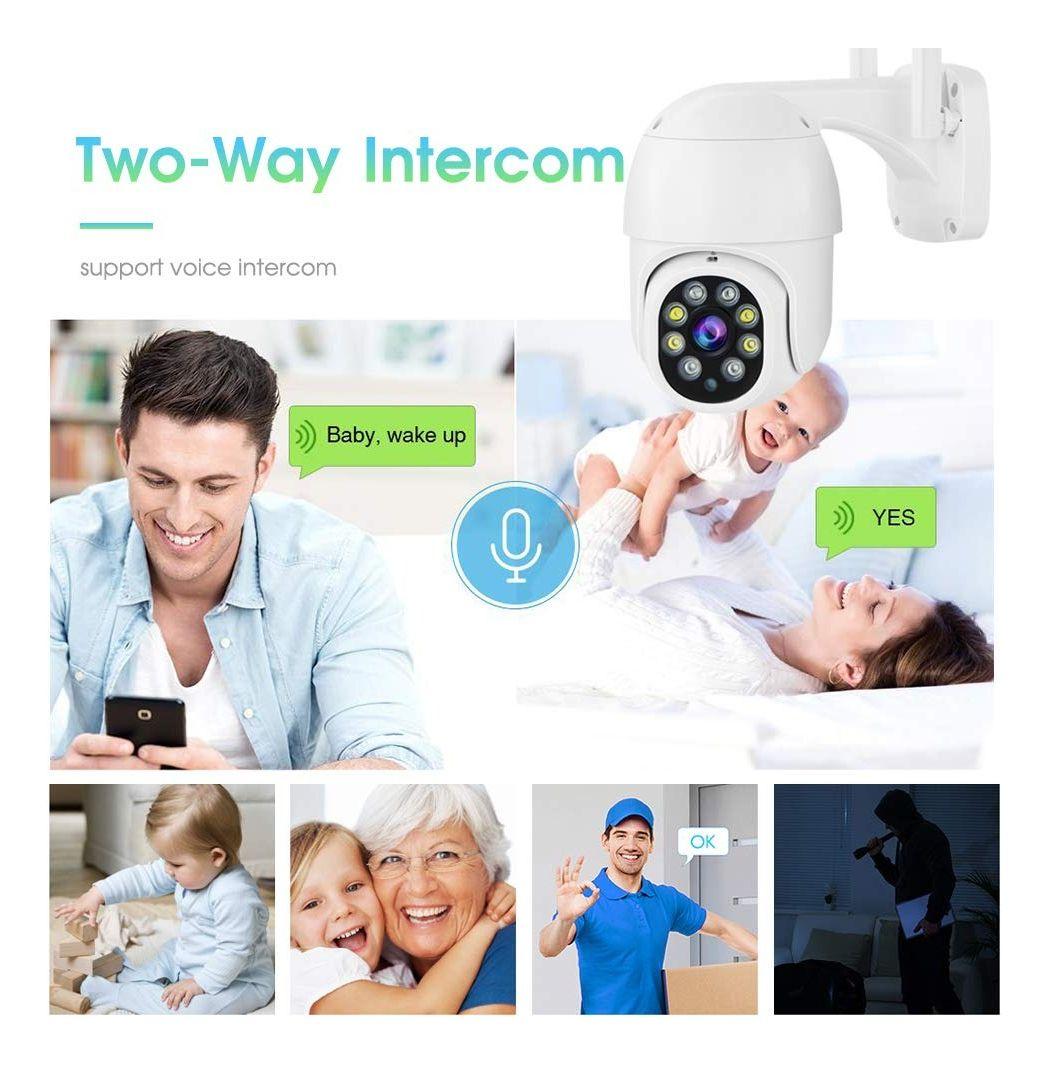 Camara Seguridad HD Inalambrica Audio Oficina Hogar Lau-5