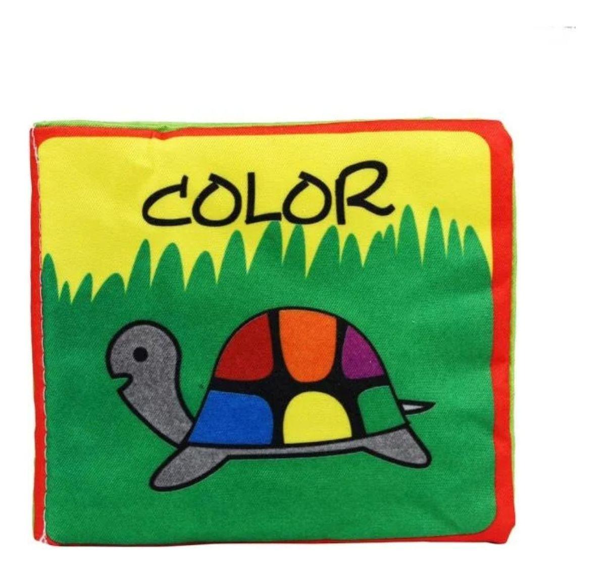 JUGUETE SENSORIAL LIBRO DE TELA DESARROLLO BEBE LAU-0