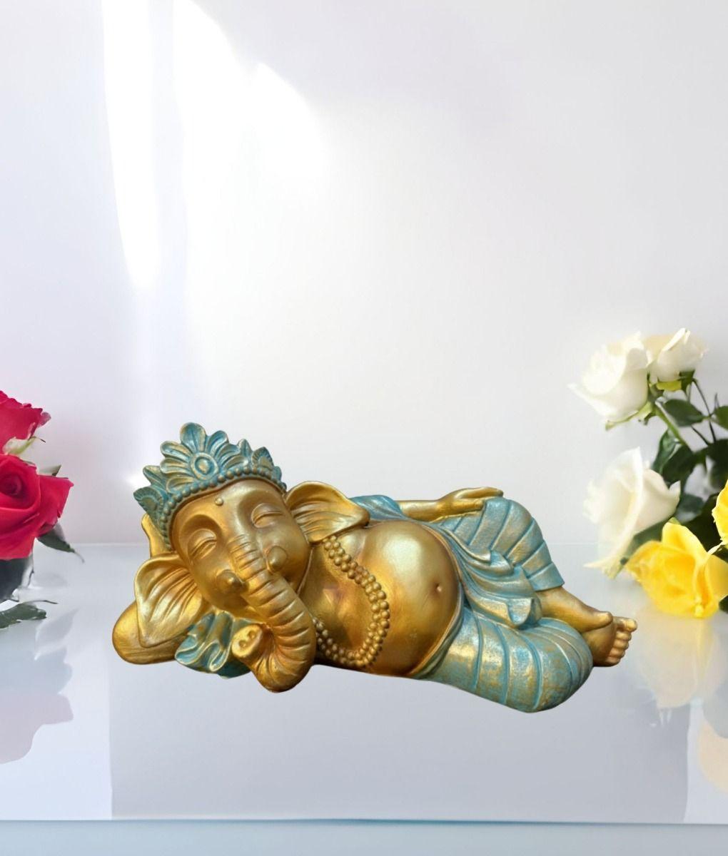 Estatua Decorativa Ganesha Adorno Hindú Figura Jhn-8