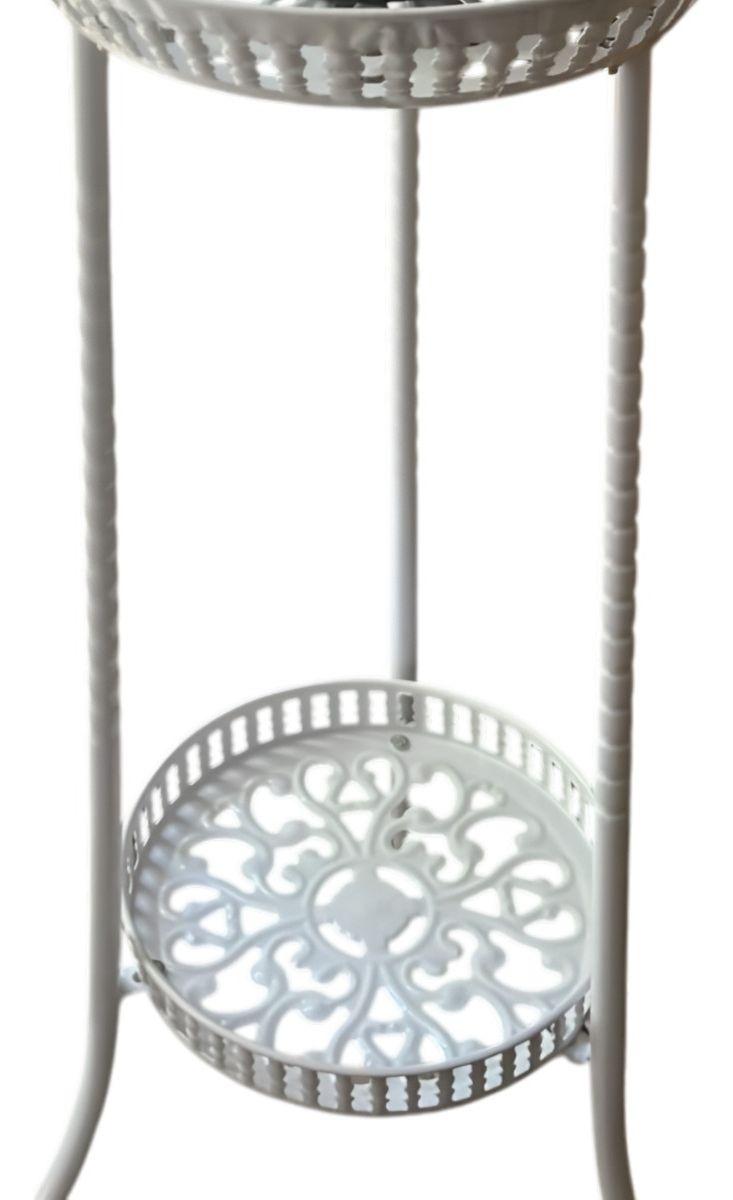 Porta Maceta Soporte Plantas 2 Niveles Exhibición Pie Jhn-1