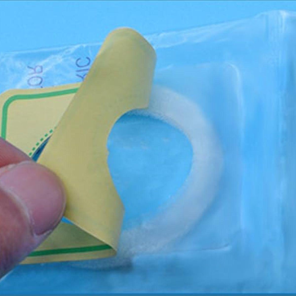 PACK 100 UNDS BOLSA RECOLECTOR ORINA PEDIATRICO 100ml LAU-7
