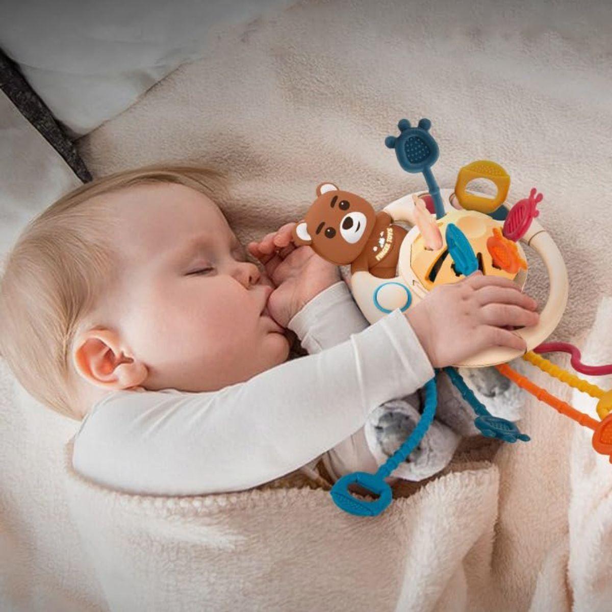 JUGUETE SENSORIAL MONTESSORI 4EN1 MULTIUSO PARA BEBE LAU-4
