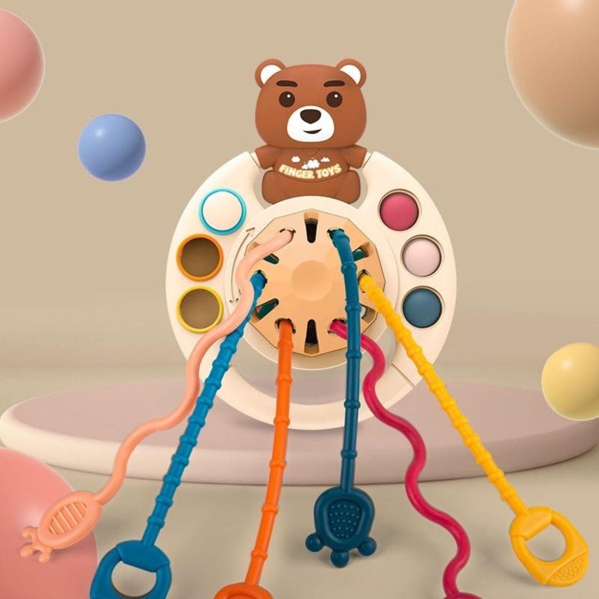 JUGUETE SENSORIAL MONTESSORI 4EN1 MULTIUSO PARA BEBE LAU-8