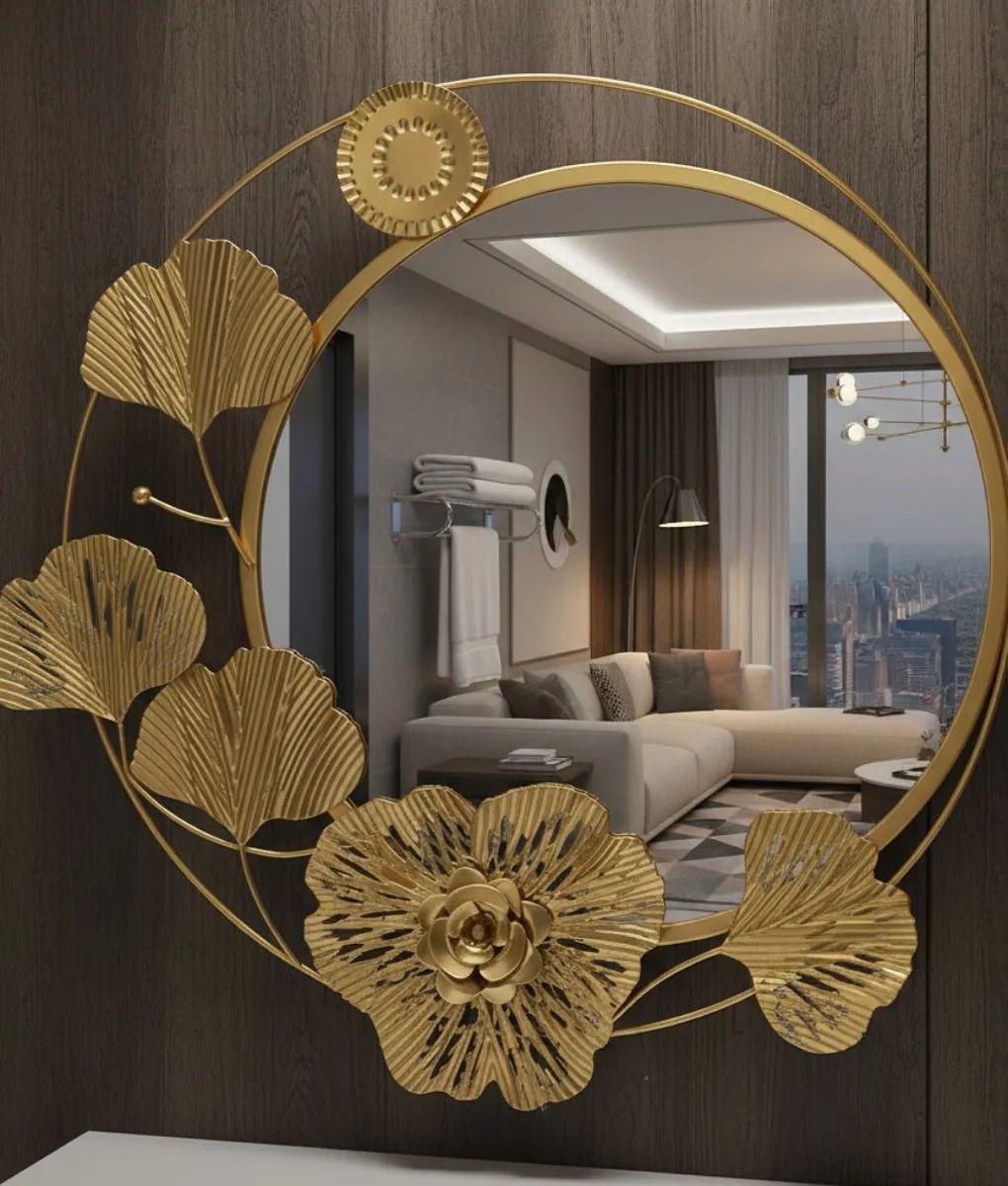 Espejo Decorativo Pared Diseño Inspiración Botánica Jhn-5