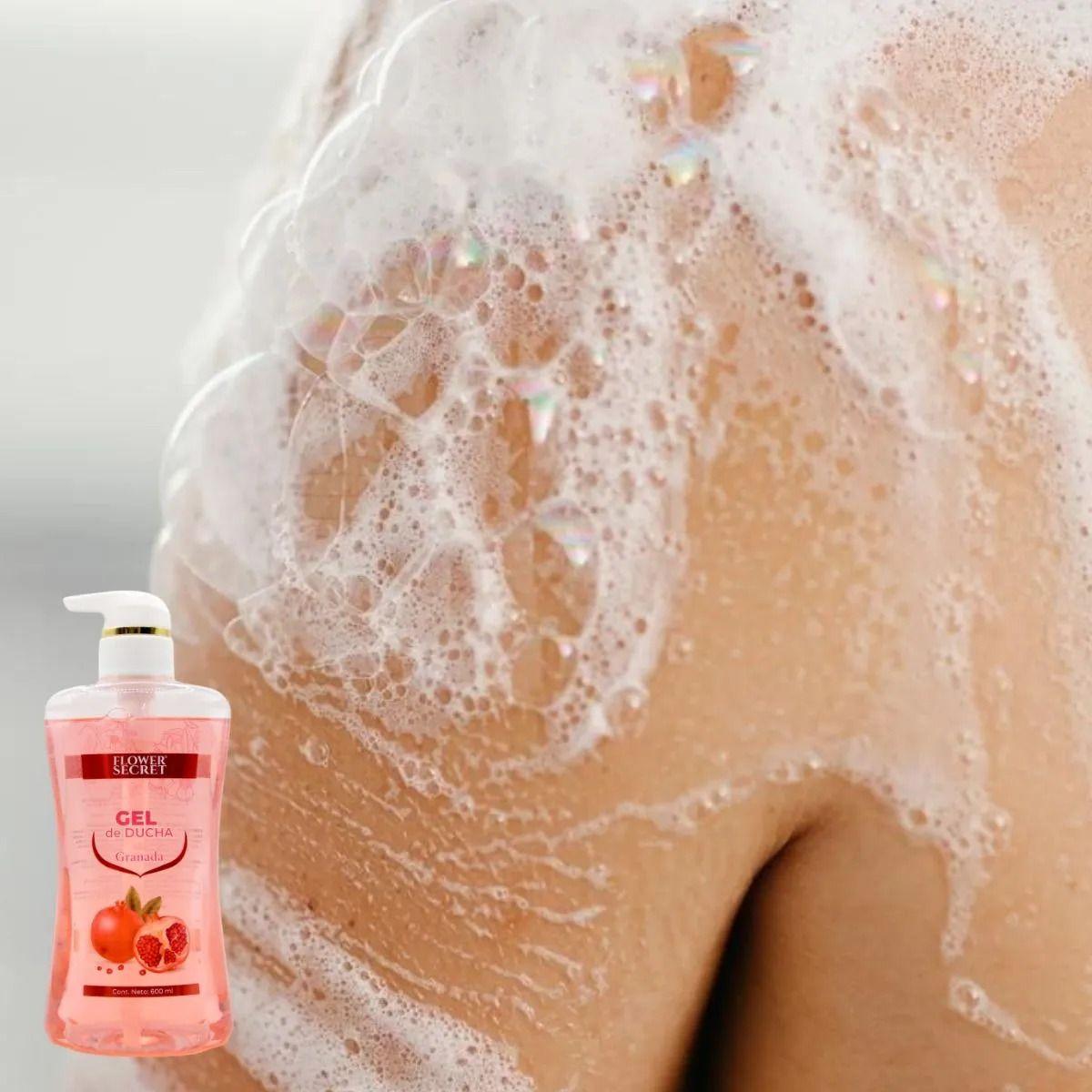 Set  2 Gel de Ducha Granada Antioxidante Baño Spa Lau-4
